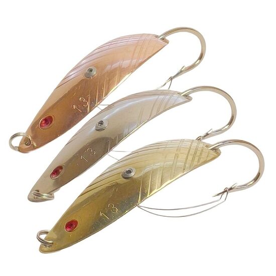 VIX fishing spoon against water weeds Long-1